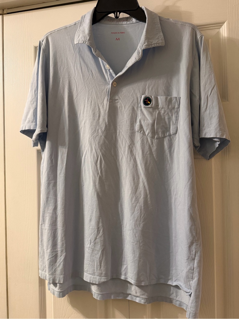 B. Draddy Eagle Point Golf Club Light Blue Men’s Polo Size M